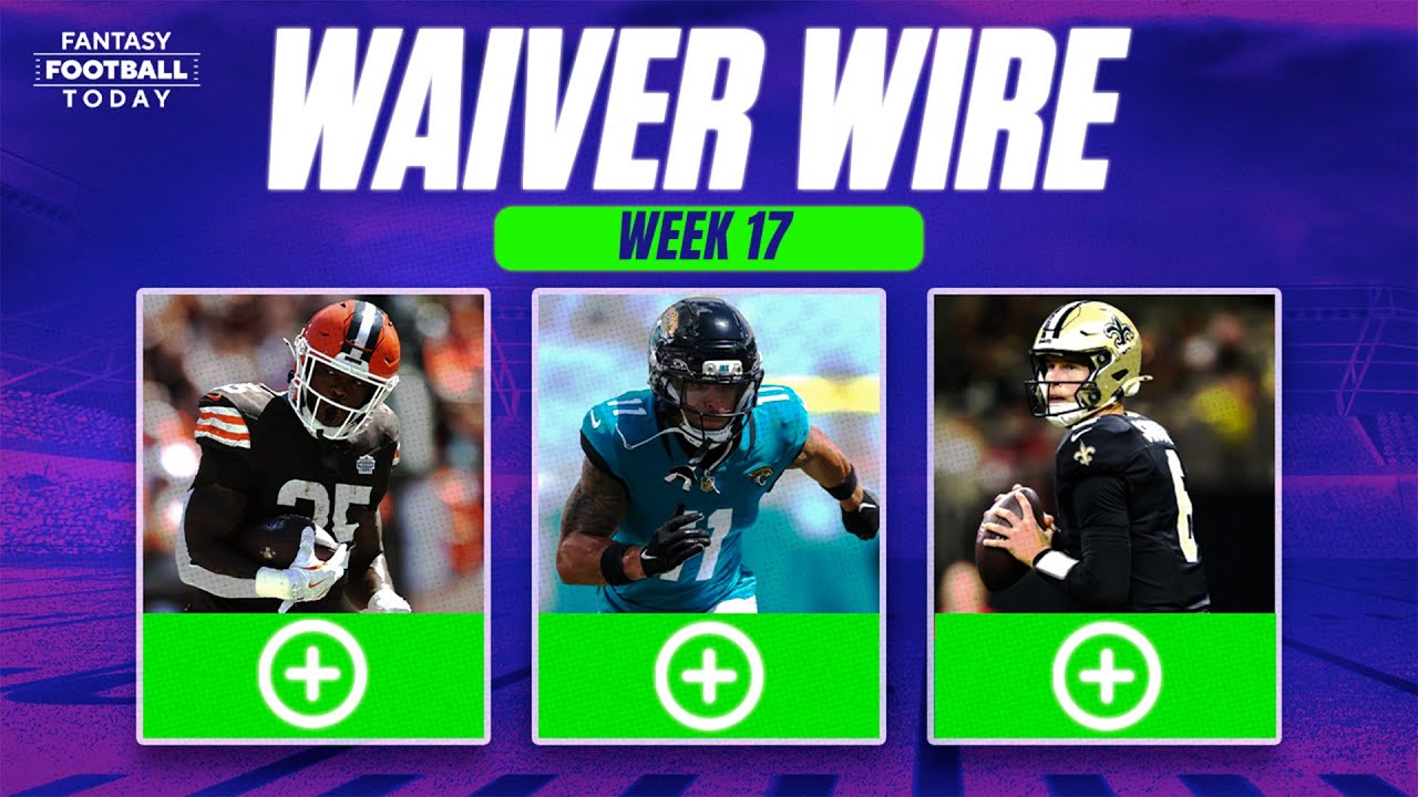 Week 17 Waiver Wire: MUST ADD Players, Injury Replacements & Streamers | 2025 Fantasy Football Tips