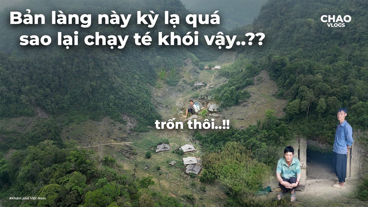 Bí Ẩn Ngôi Làng Ở Sâu Trong Rừng Gặp Người Lạ Chạy Té Khói Máy Bay Đuổi Vứt Cả Bình Phun - T1