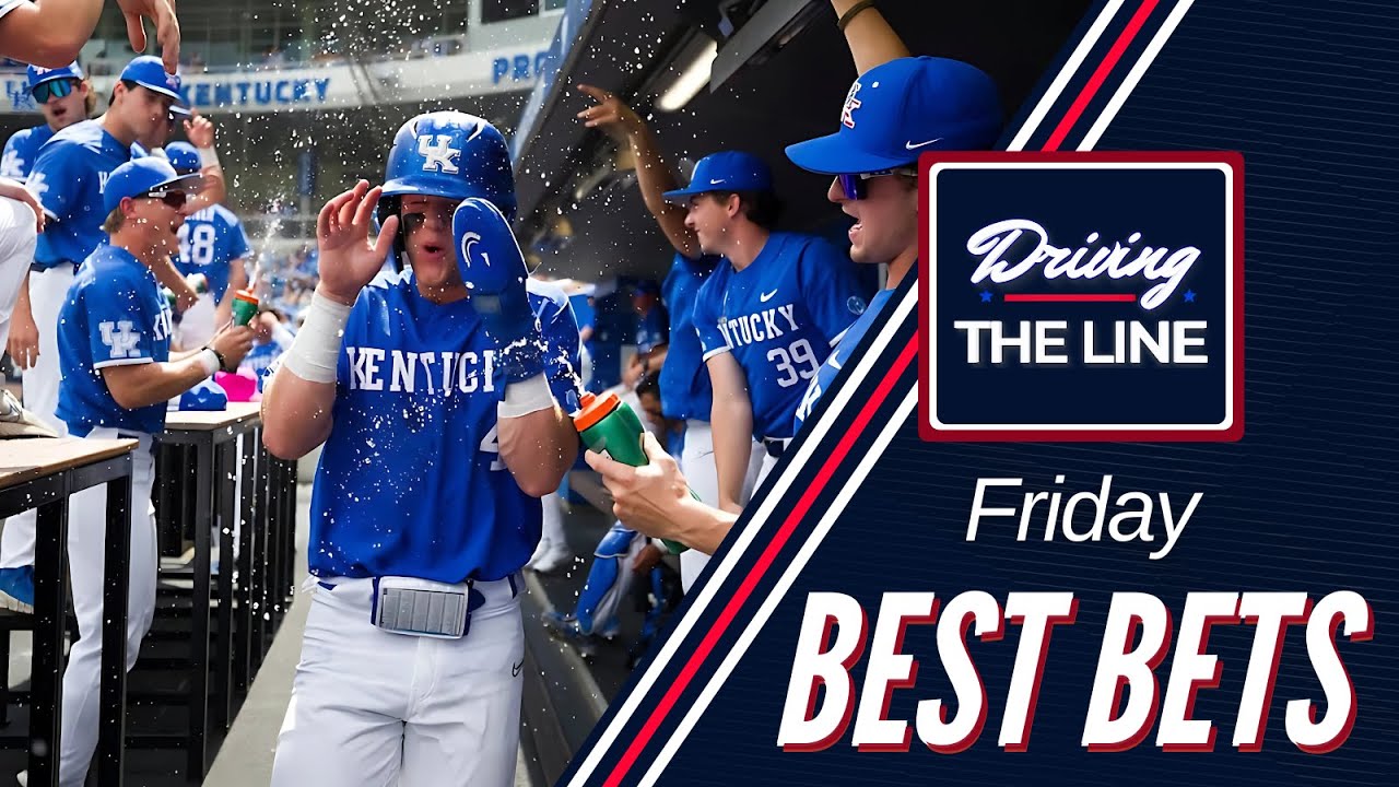Friday&rsquo;s College Baseball Picks + Soccer BEST BETS! | Driving The Line
