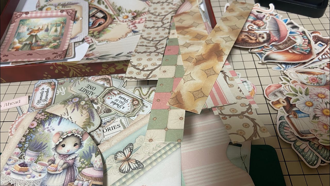 アーカイブ ひとりLive アニマルペーパーカット✂️加工作業 #live #papercraft 