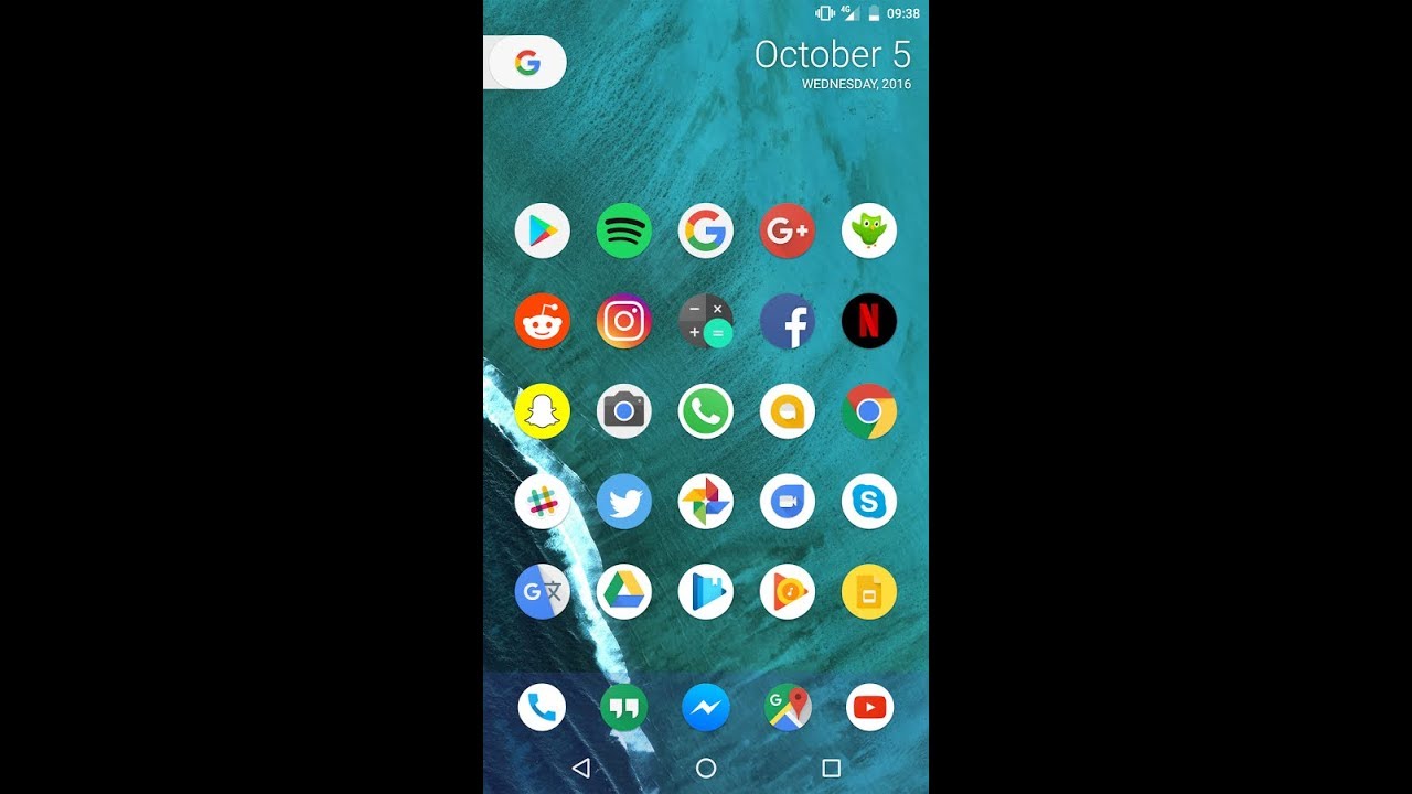 CIRCLE ICONS LIKE GOOGLE PIXEL (without root)