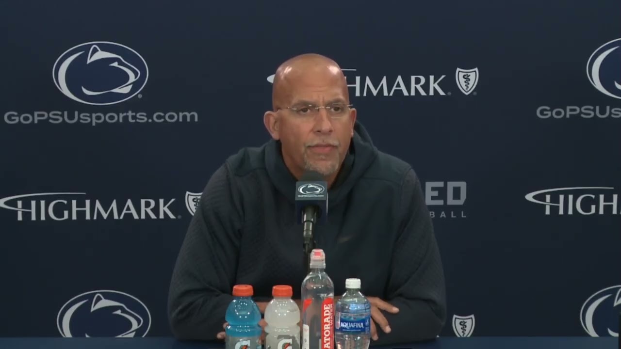 James Franklin After Oregon: &ldquo;We Can&rsquo;t Let One Loss Become Two&rdquo; &mdash; Penn State Press Conference