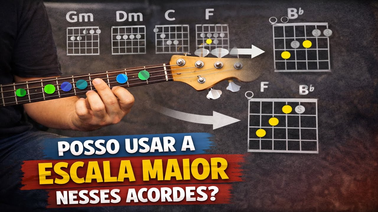 90% dos Baixistas Erram ao Usar a Escala Maior Assim