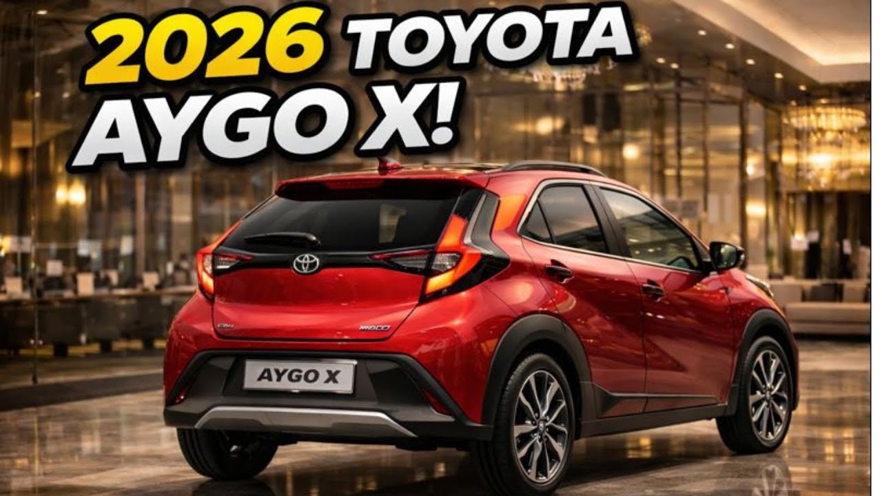 2026 Toyota Aygo X – The Stylish Compact Crossover You’ll Love!