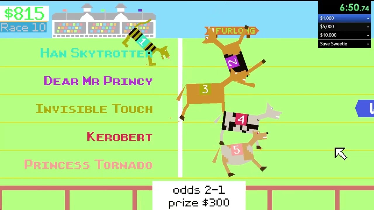 World Record Horsey Game Speedrun (29:01)