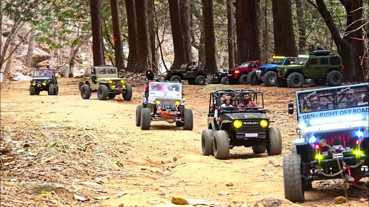 Enjoy RC CAR hiking on the weekends  - Team Scale Trail GoldMoon 2025.01.05.