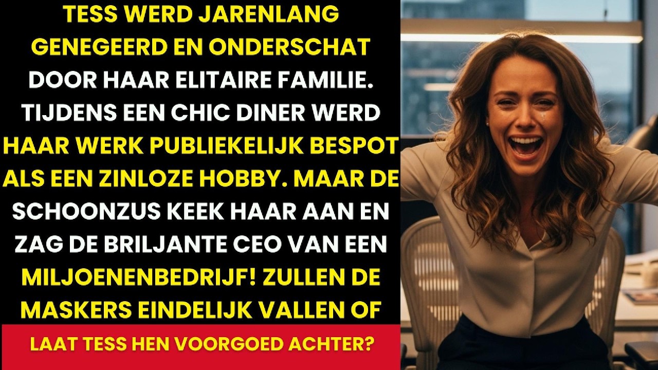 Mijn Familie Noemde Me Een Mislukking — Toen Fluisterde Haar Verloofde: 'Zij is De CEO.'|waargebeurd