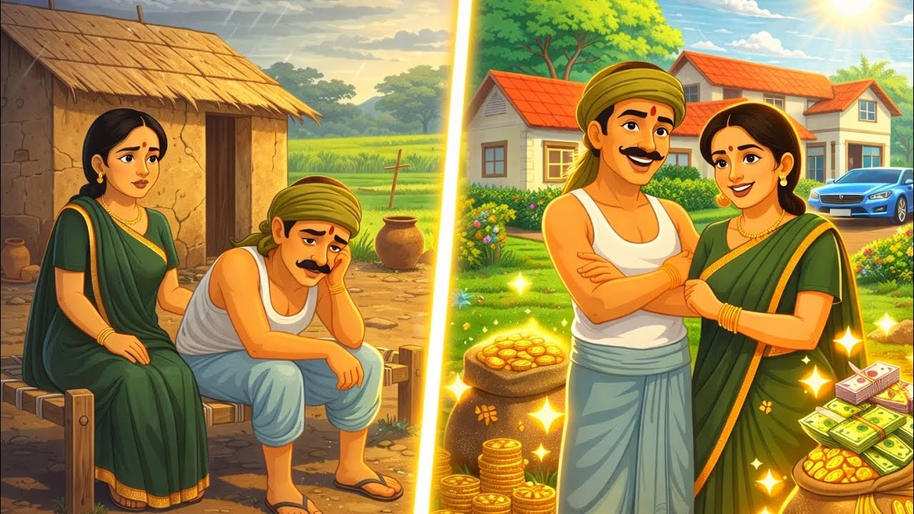 Ghareeb Larkay Ki Qismat Ne Liya Hairaan Kun Mor 😱 | Hindi Moral Story For Kids | Hindi Urdu Cartoon