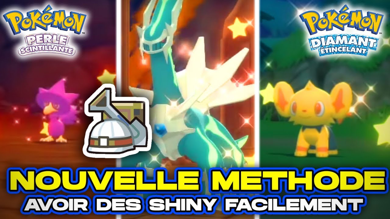 (NOUVELLE METHODE) Avoir des SHINY facilement dans les souterrain dans les remake 4G