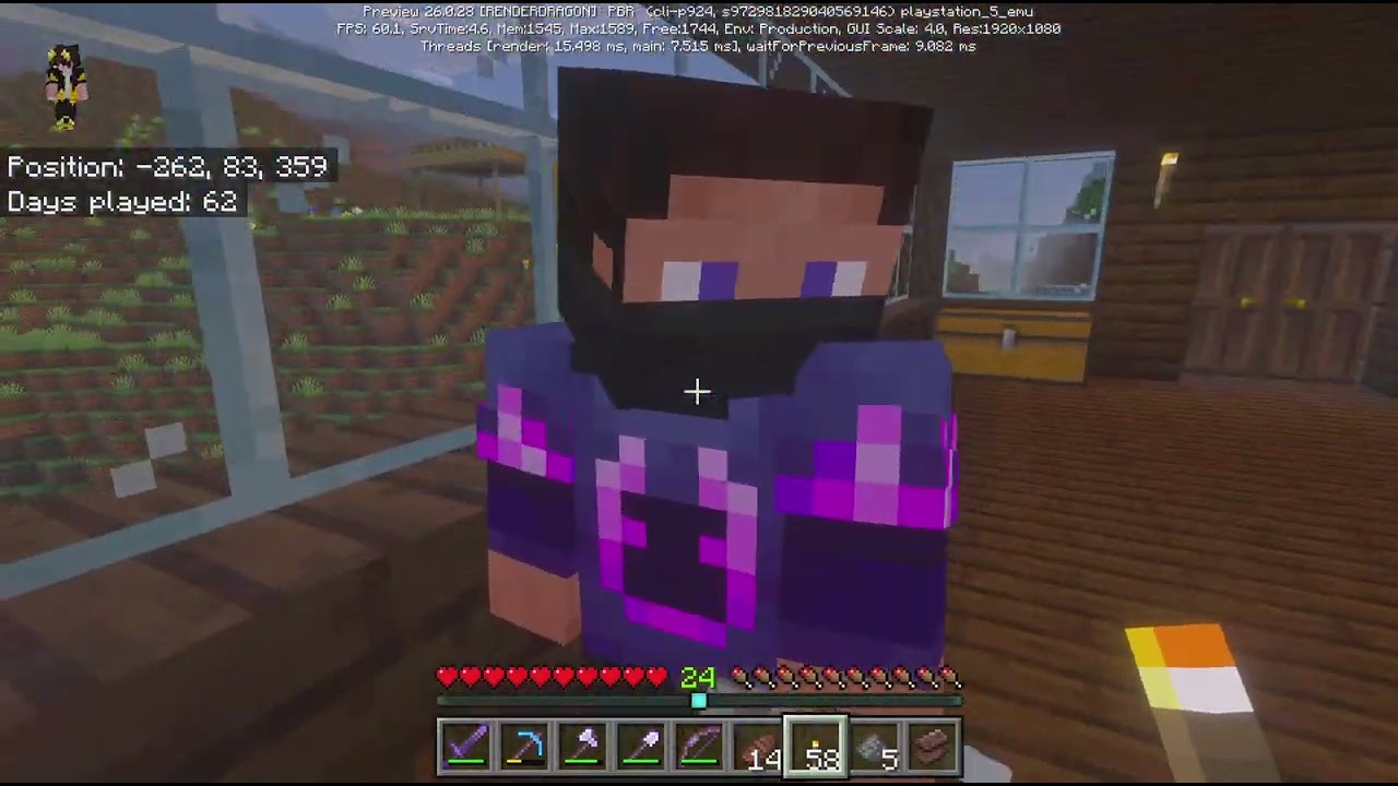 Minecraft 17 محمد نايف