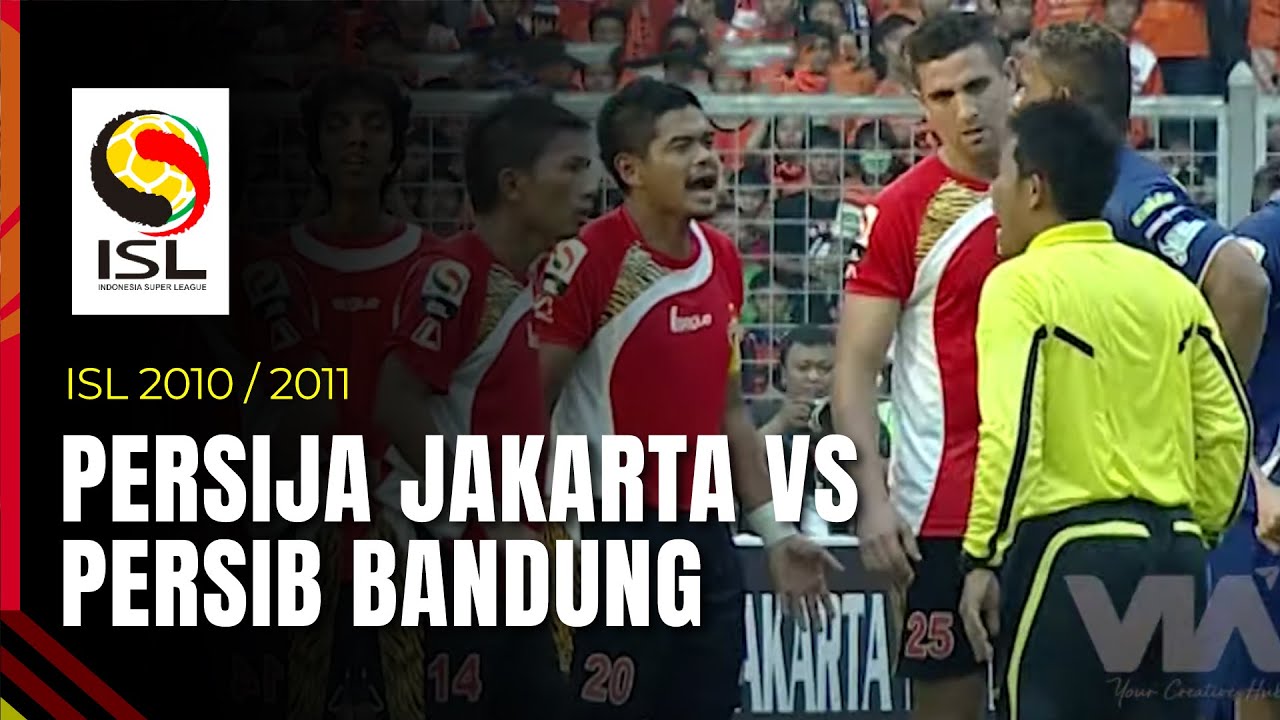Persija Jakarta VS Persib Bandung - ISL 2010 2011