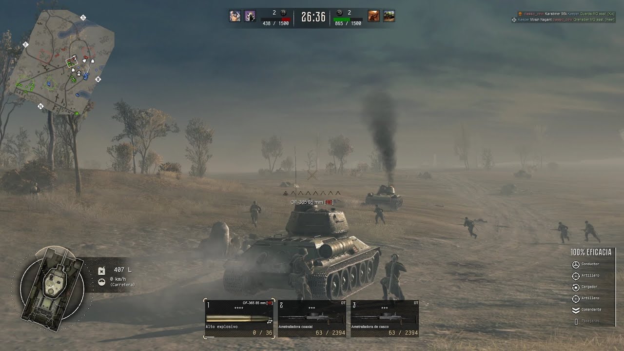 CTA - Gate of Hell Osfront , Frente inestable , Gameplay Multijugador,Comentado