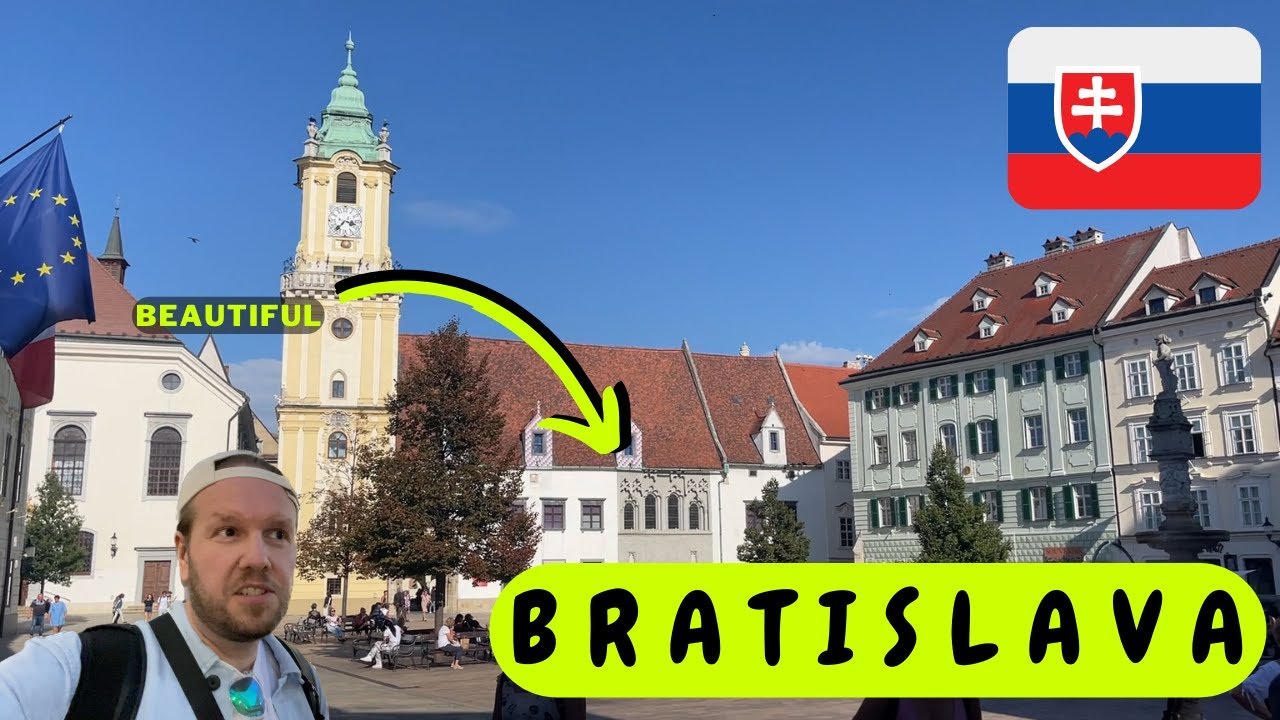 Bratislava Slovakia Is So BEAUTIFUL, INCREDIBLE CITY Is this Europe's hidden gem?