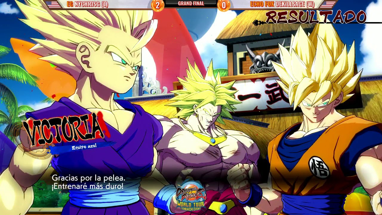 DBFZ: EG | NYChrisG (L) vs Echo Fox | Dekillsage (W) - Thunderstruck 2019 - Grand Finals