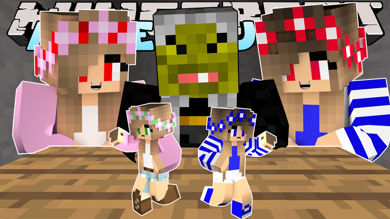 Minecraft-Little Carly Adventures-EVIL LITTLE KELLY SHRINKS US!! w/Little Kelly.