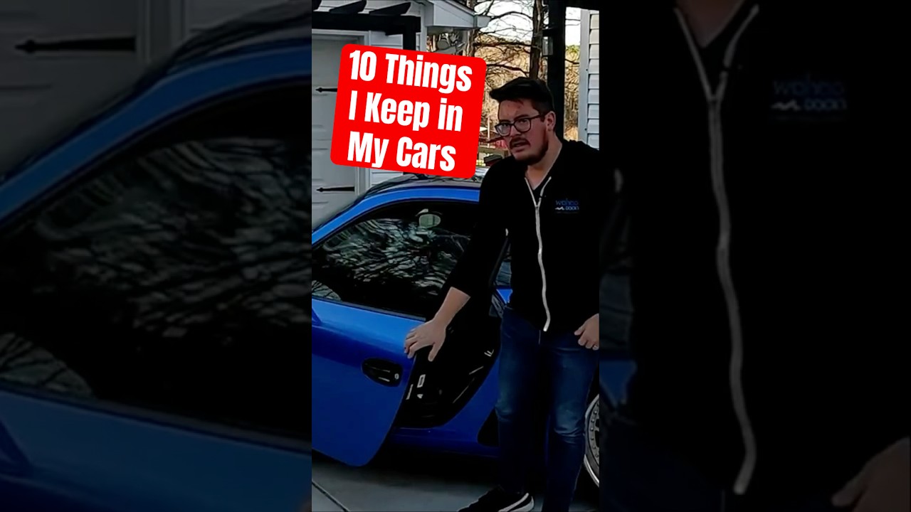 10 Things I Keep in My Cars
