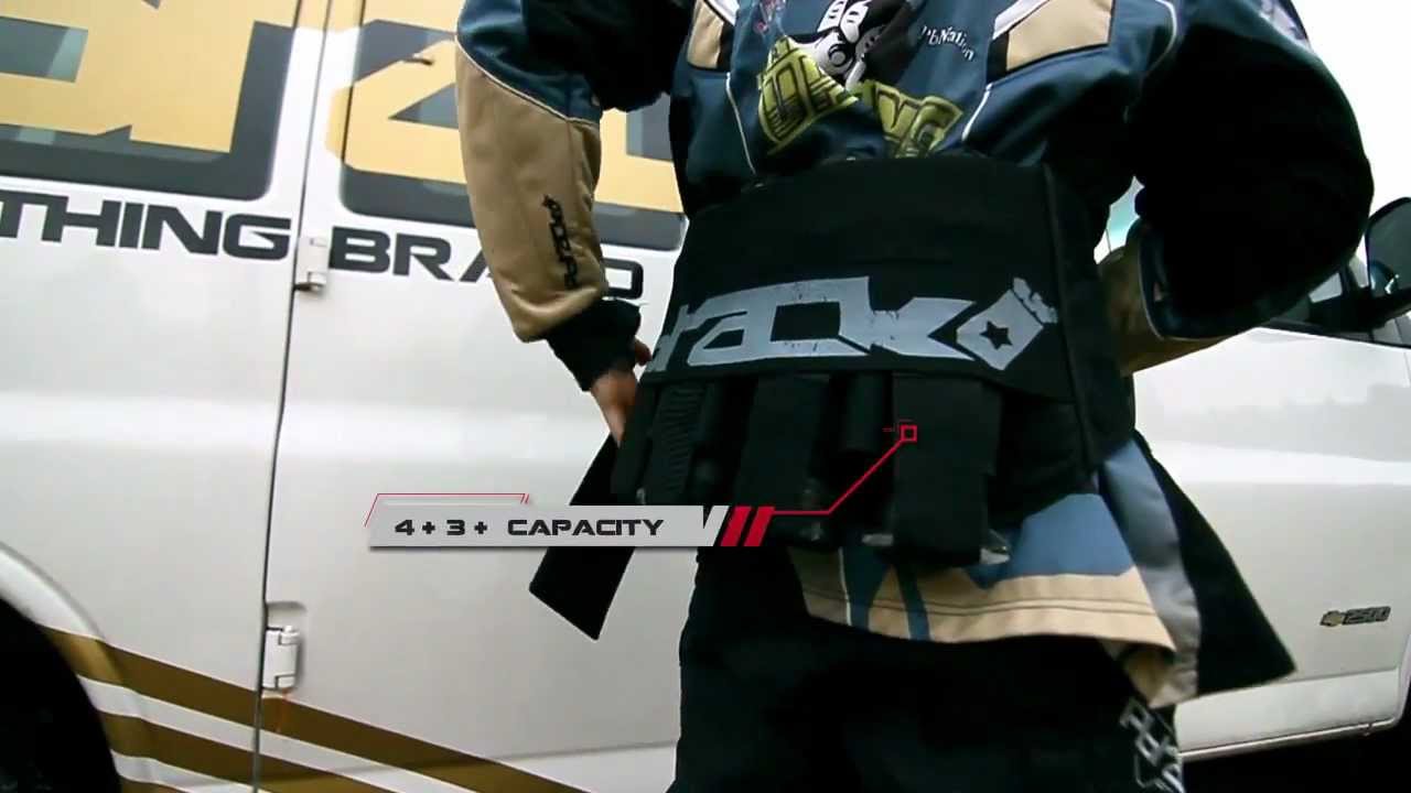 PBRack Jet Pack Paintball Harness