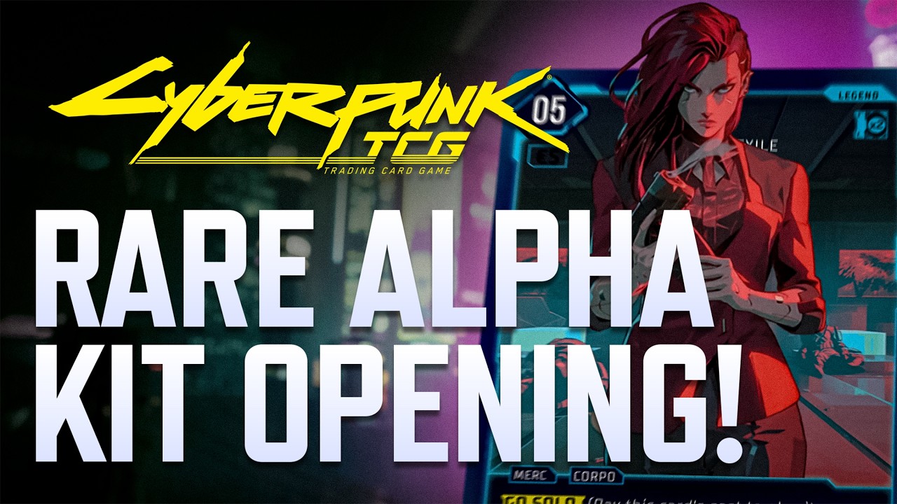 Коллекционная карточная игра Cyberpunk TCG устанавливает рекорды! Давайте откроем её невероятно р...