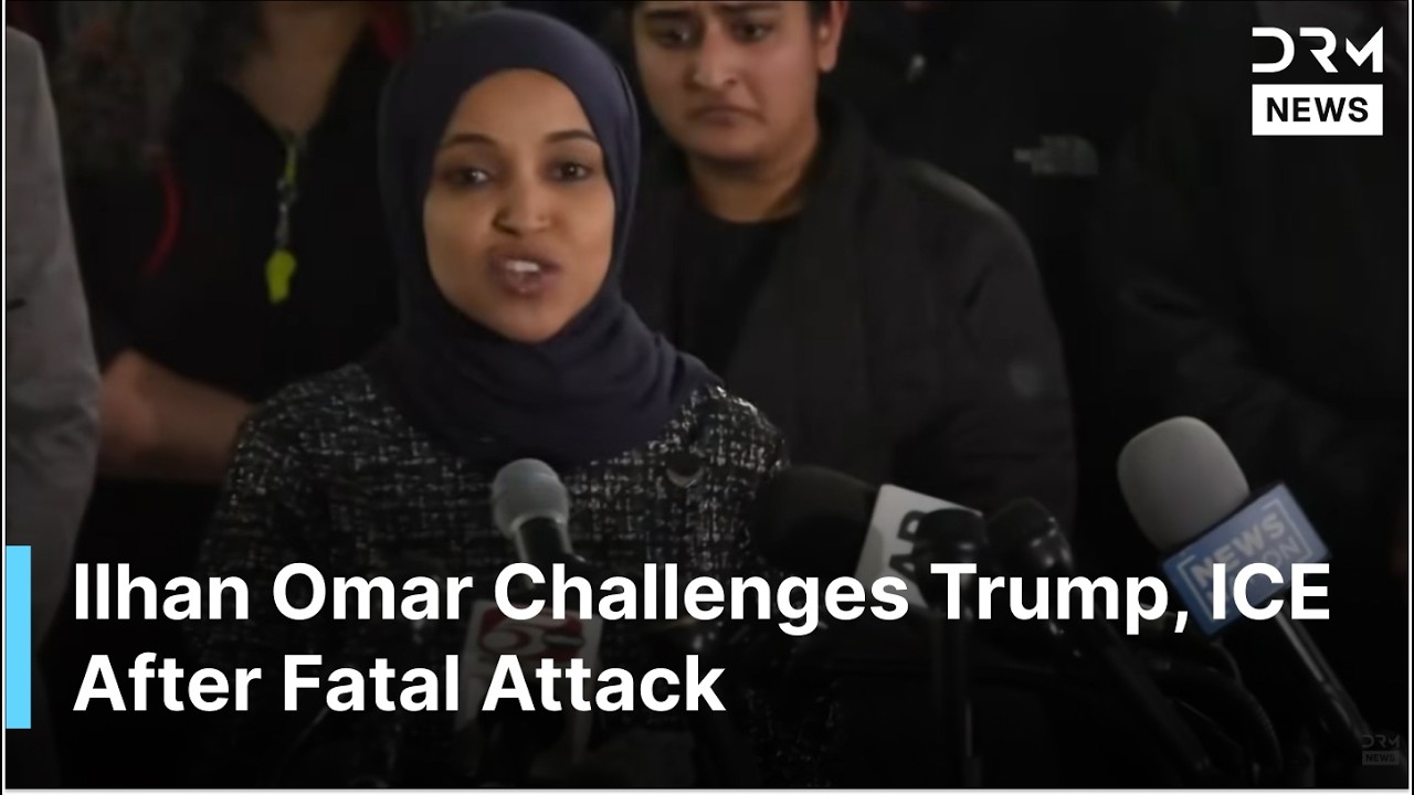 FULL PRESSER: Ilhan Omar Vows Fiery Response Against Trump, ICE After Town Hall Attack | AC1G