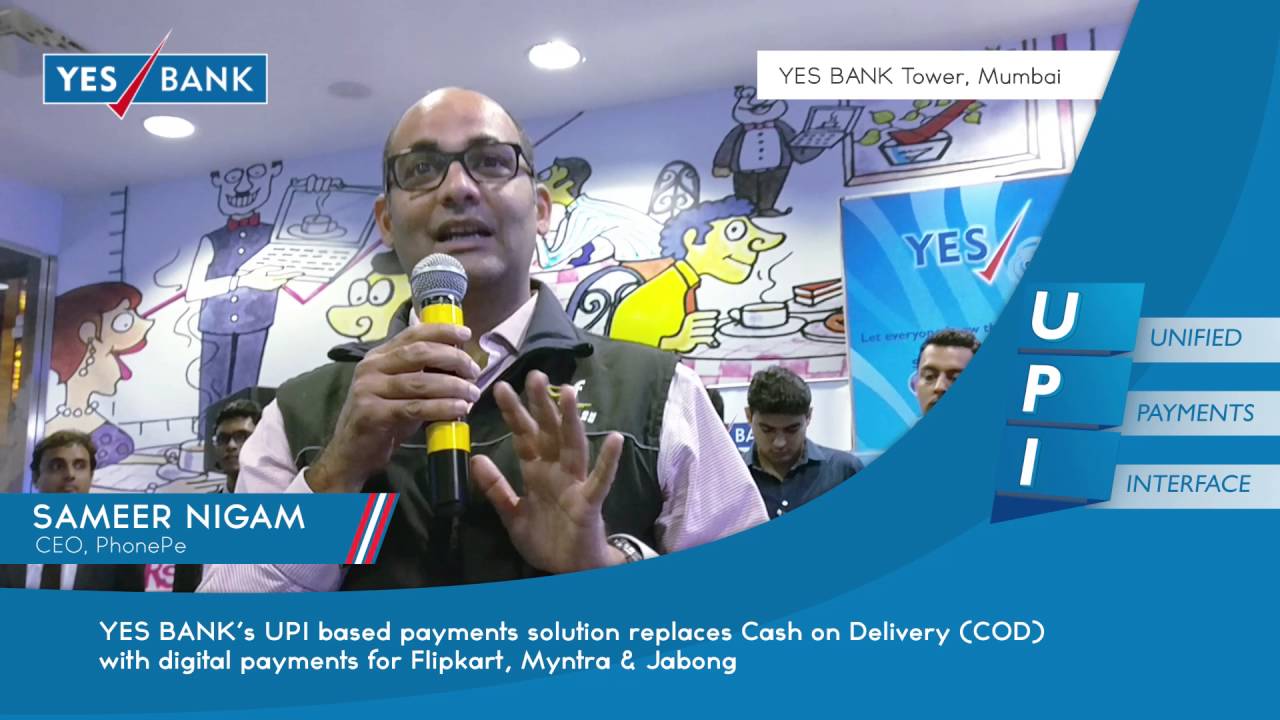 Sameer Nigam, CEO, PhonePe on Flipkart's Business Transformation | YES BANK UPI Solutions