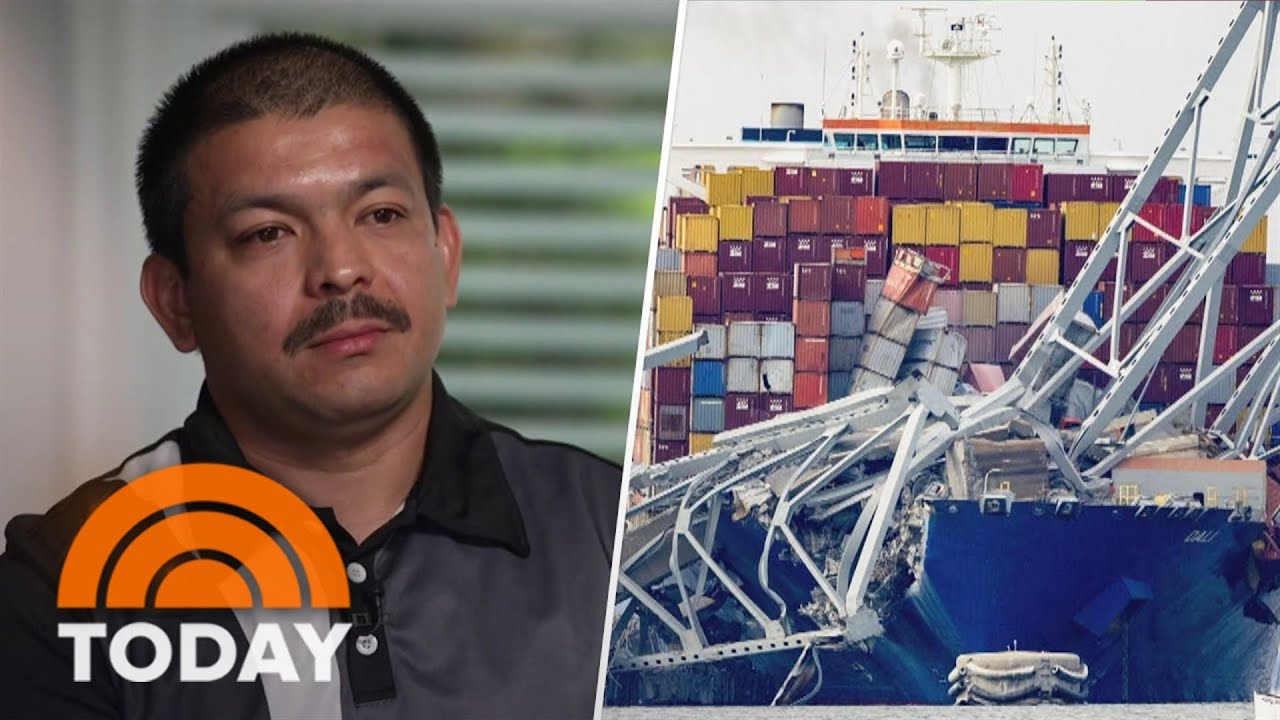 Sole survivor of Baltimore bridge collapse speaks out for first time