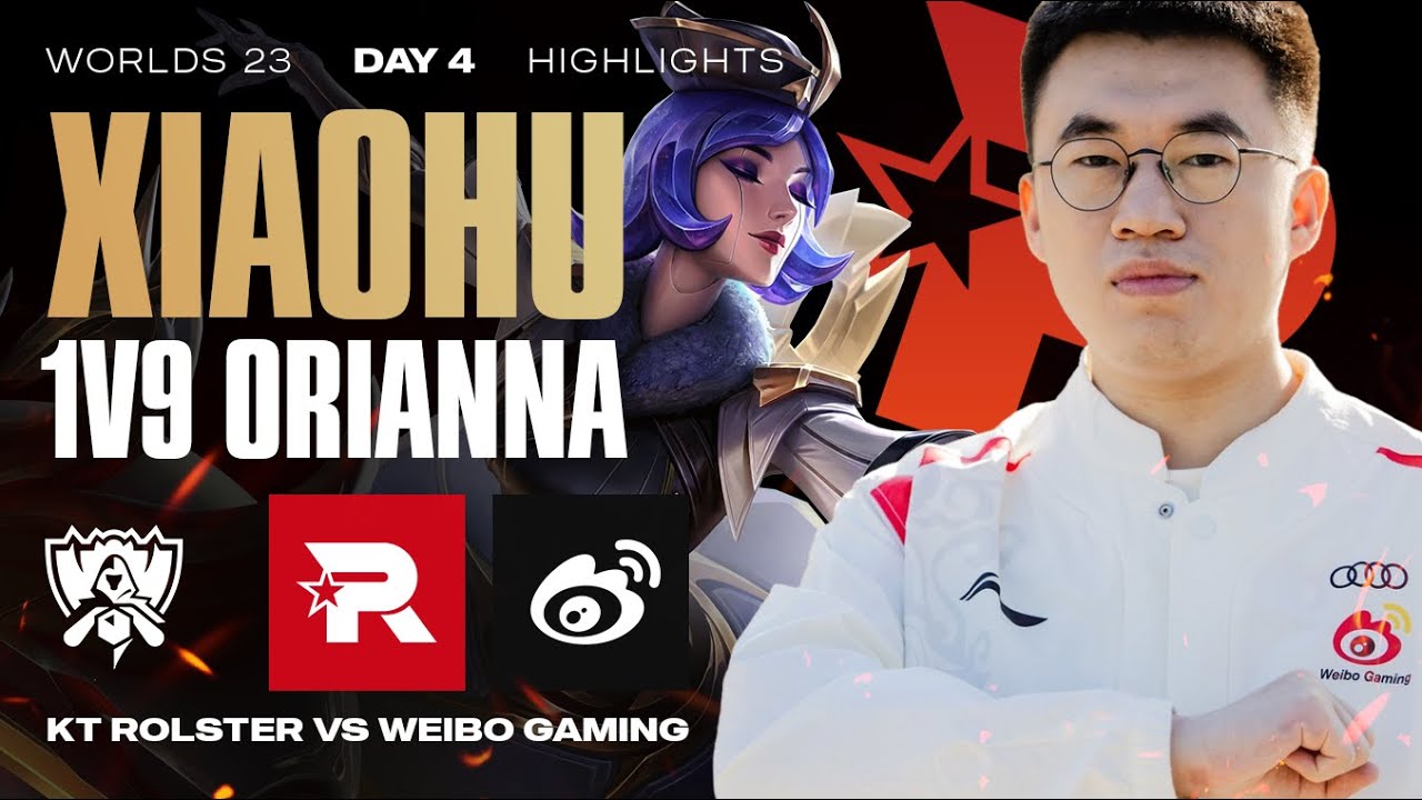 XIAOHU ОДИН ПРОТИВ ВСЕХ | KT VS WEIBO | WORLDS 23