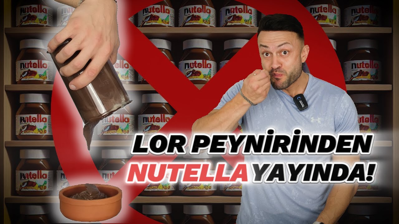 Lor Peynirinden NUTELLA (42 gr. Protein / 46 TL maliyet)