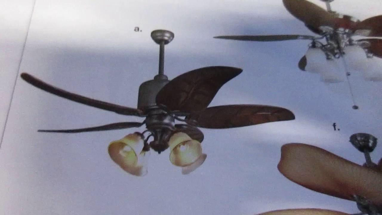 Ceiling fan Lowes catalog 2007