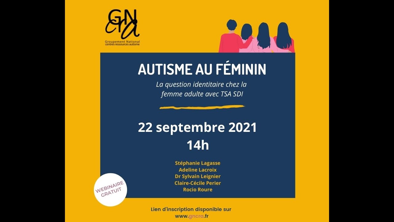 Webinaire : Autisme au féminin - 22.09.2021