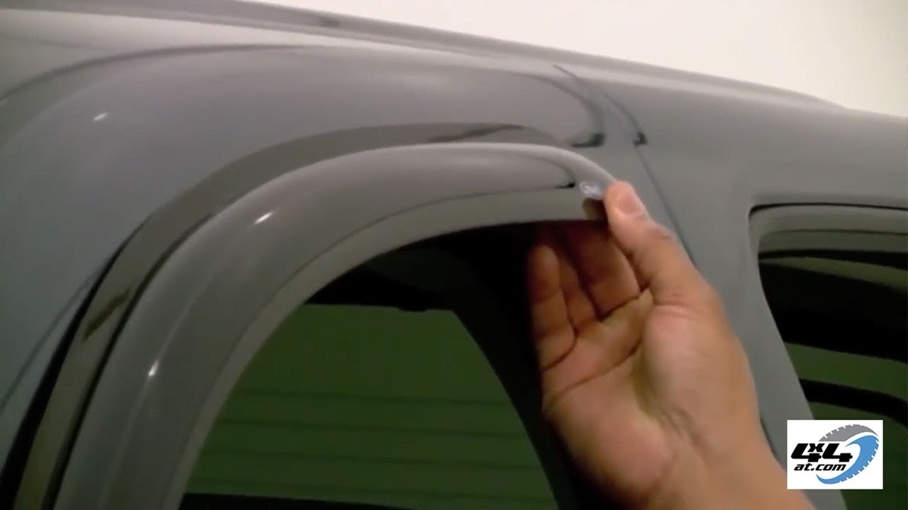 How To Stick On Wind Deflectors - Fitting & Installation Guide
