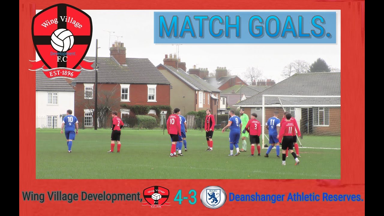 Wing Village Development 4-3 Deanshanger Athletic Reserves-League Match Clips & Goals 22nd Nov 2025.