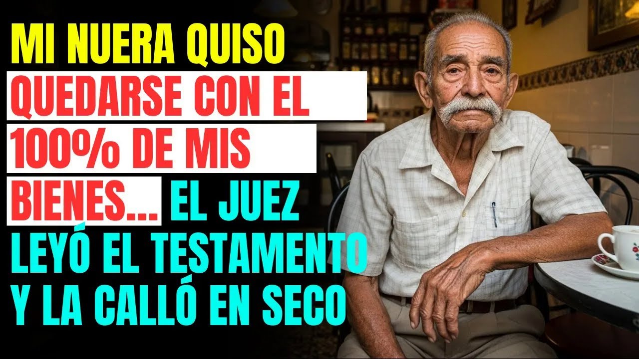 Mi Nuera Quiso Quedarse Con El 100% De Mis Bienes… El Juez Leyó El Testamento Y La Calló En Seco