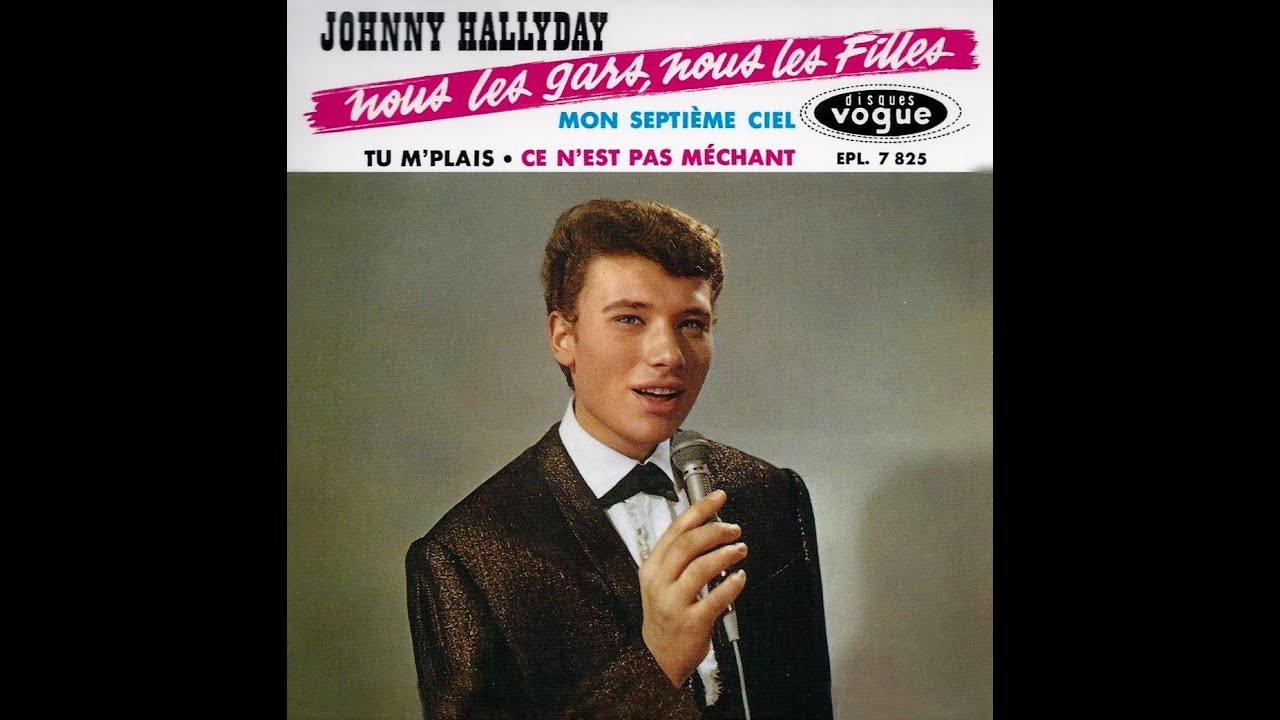 Johnny Hallyday : 6em 45t chez Vogue (25/01/61 ) - B.B. le 18/01/25.