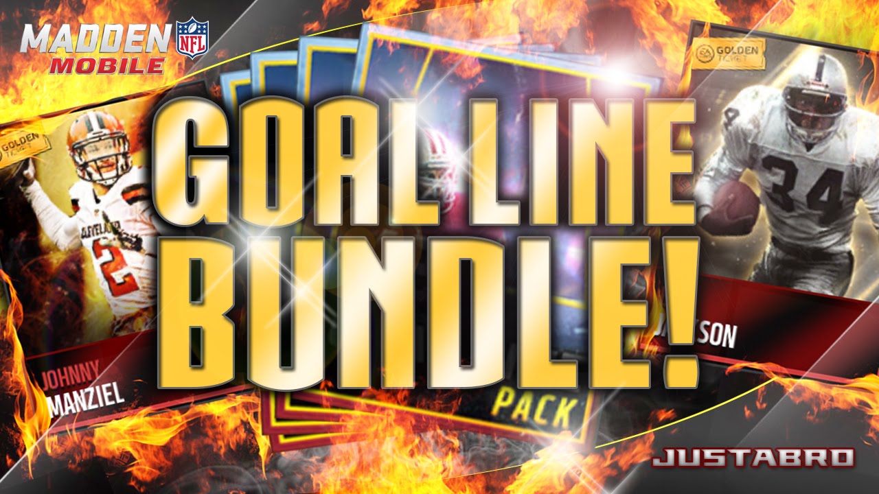 Goal Line Bundle Opening! - Madden Mobile