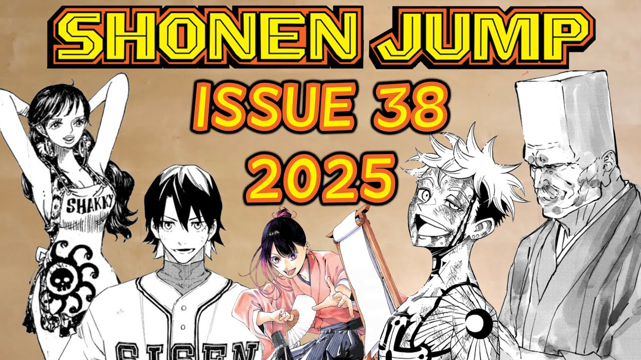 Let's Ramble about Weekly Shonen Jump Issue #38 of 2025!! | Glowplasma