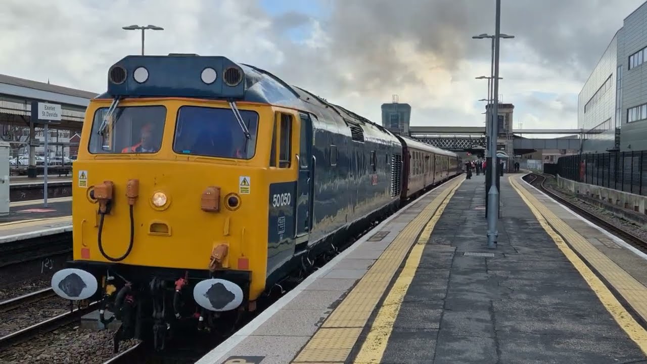 50050 Fearless and 40013 Andania at Exeter 27/02/26