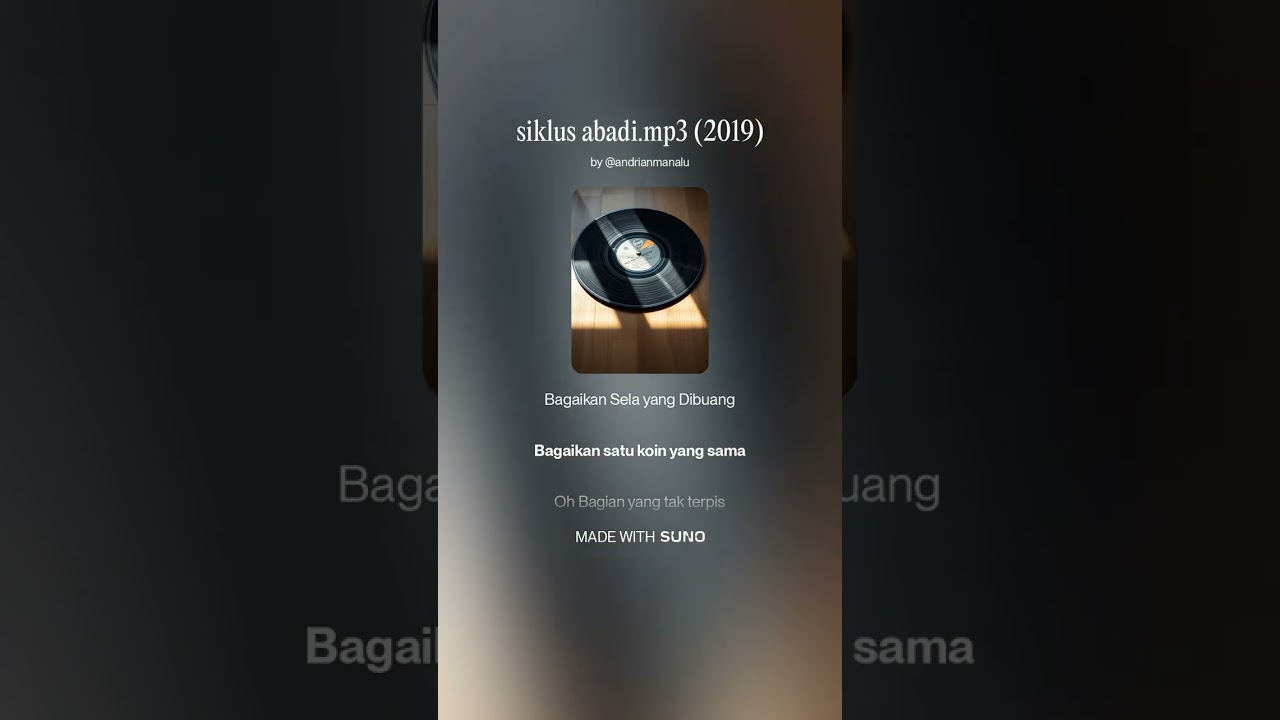 Siklus Abadi (. Suno Version. ) - AndrewwowrambeManalu 