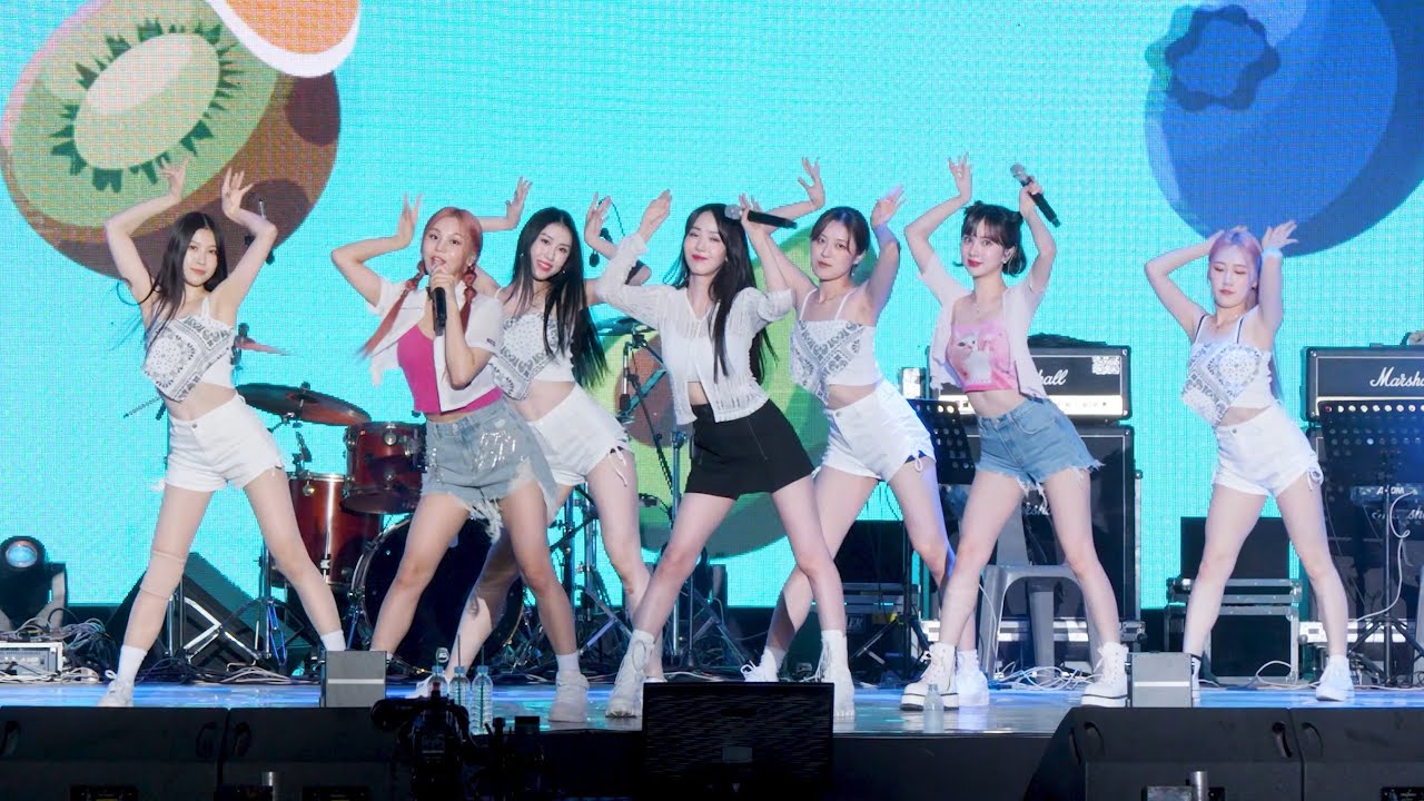 220807 비비지 VIVIZ 'LOVEADE' 4K 직캠 @울산서머페스티벌 by DaftTaengk