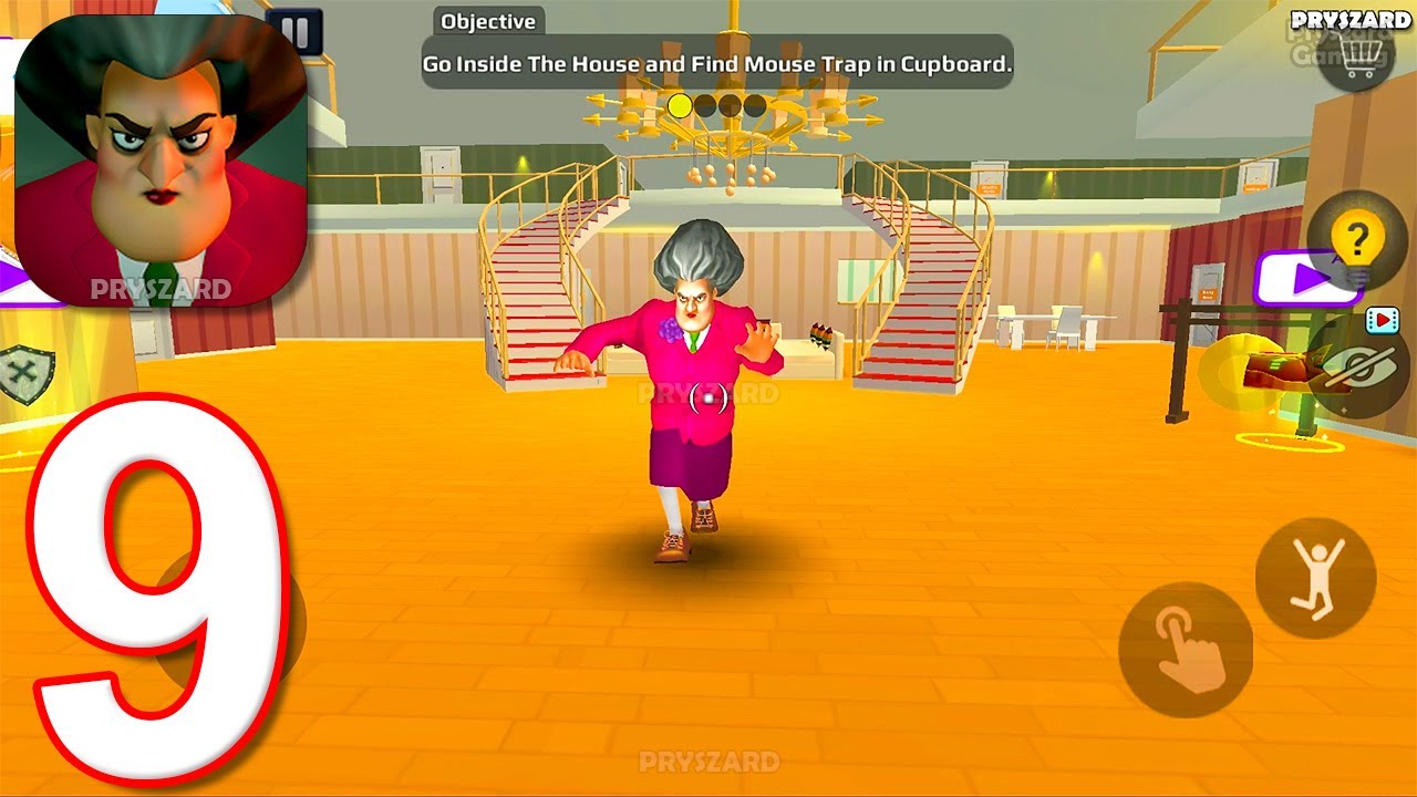 Scary Teacher 3D - (Poki) - Gameplay Walkthrough Part 9 - Chapter 1 New Update V1.6 (iOS, Android)