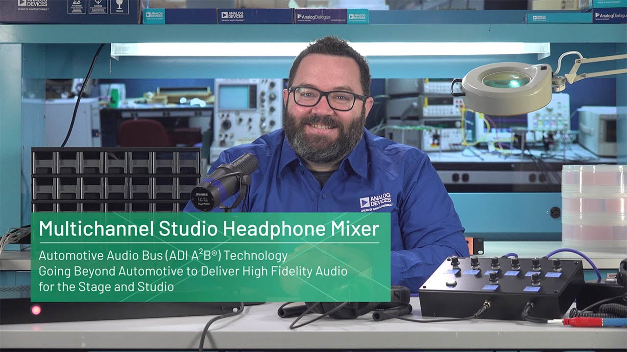 A2B: Beyond Automotive – Studio Headphone Mixer Demo
