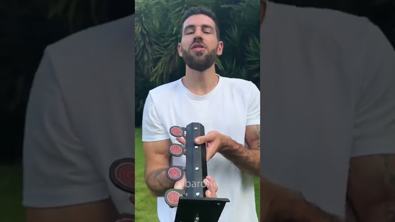Nunca mais brinco com a carabina sem esse alvo 🎯