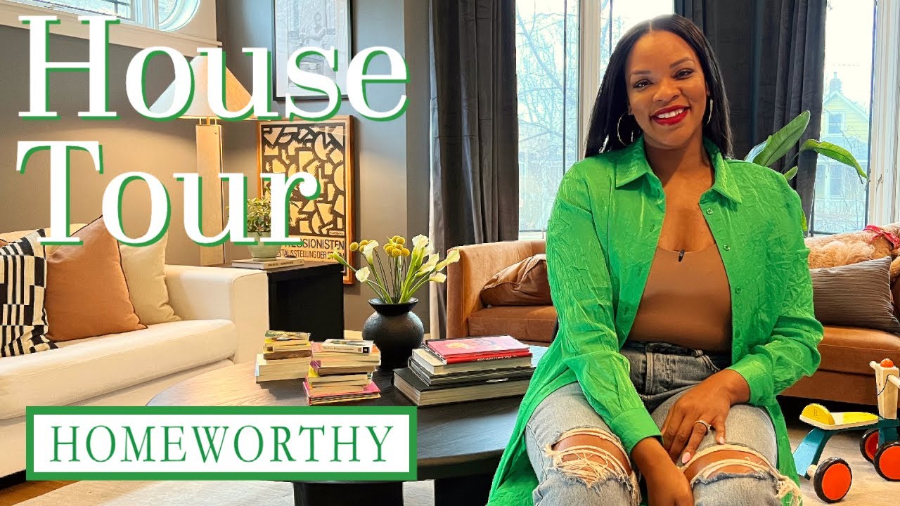 HOUSE TOUR I Inside Designer Candace Griffin's Chicago Row House