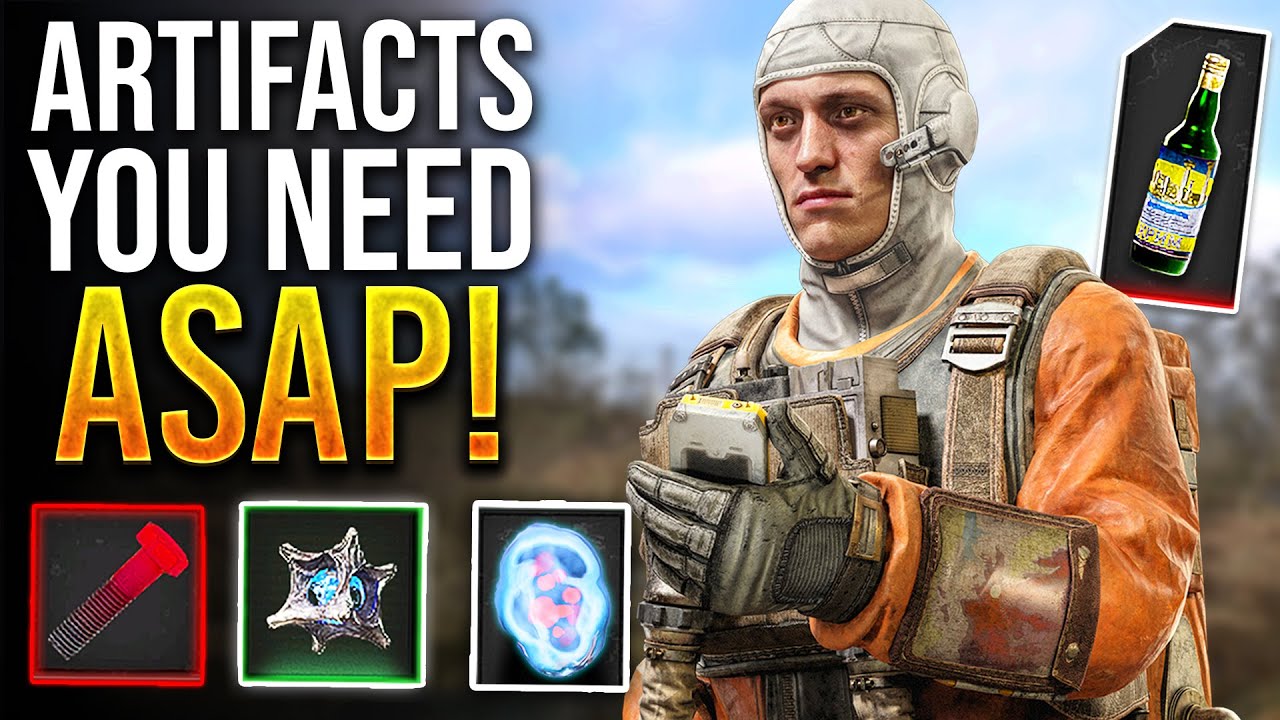 All 10 Legendary Artifacts & How To Get Them in STALKER 2 (Best Artifacts)