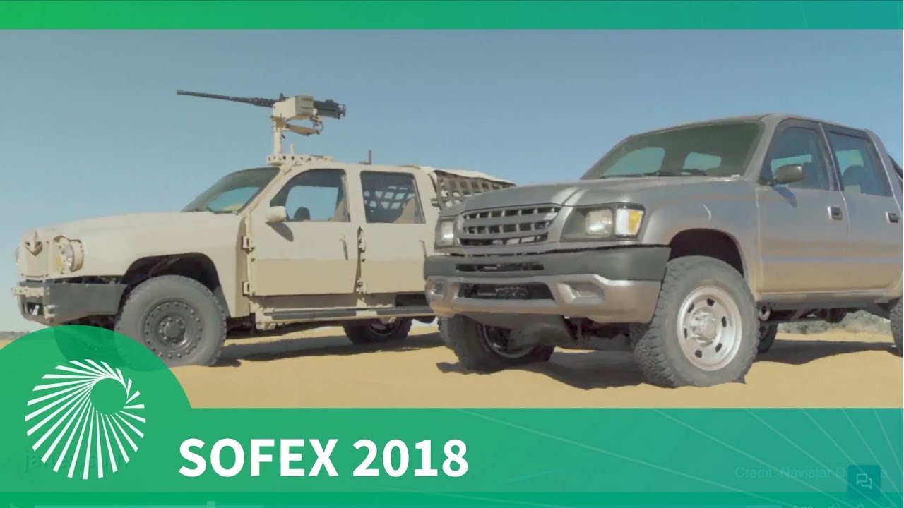 SOFEX 2018: Navistar Defense Special Operations Tactical Vehicle  (SOTV)