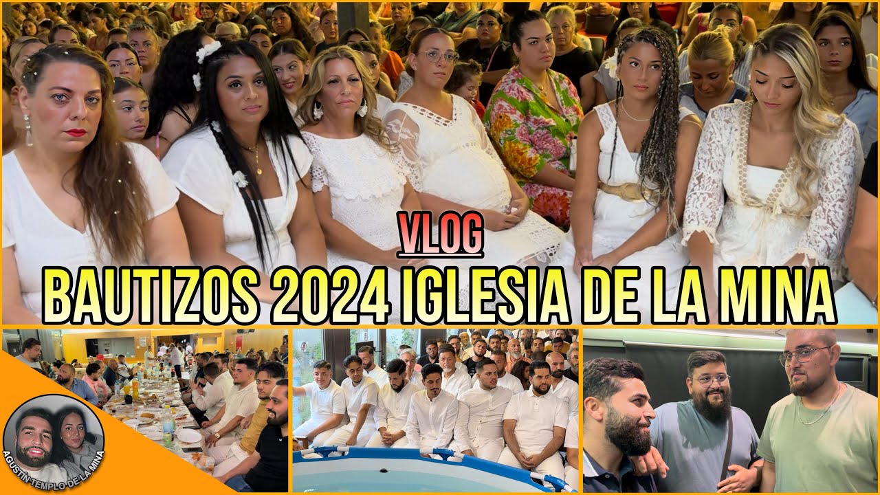 BAUTIZOS 2024 IGLESIA DE LA MINA | 22/07/2024 | Bautismos Evangélicos Filadelfia