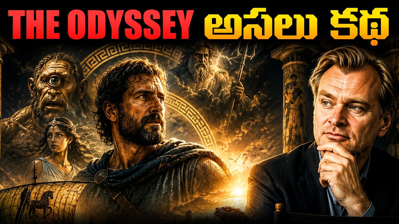 The Odyssey Full Story Explained in Telugu | Greek Mythology Explained