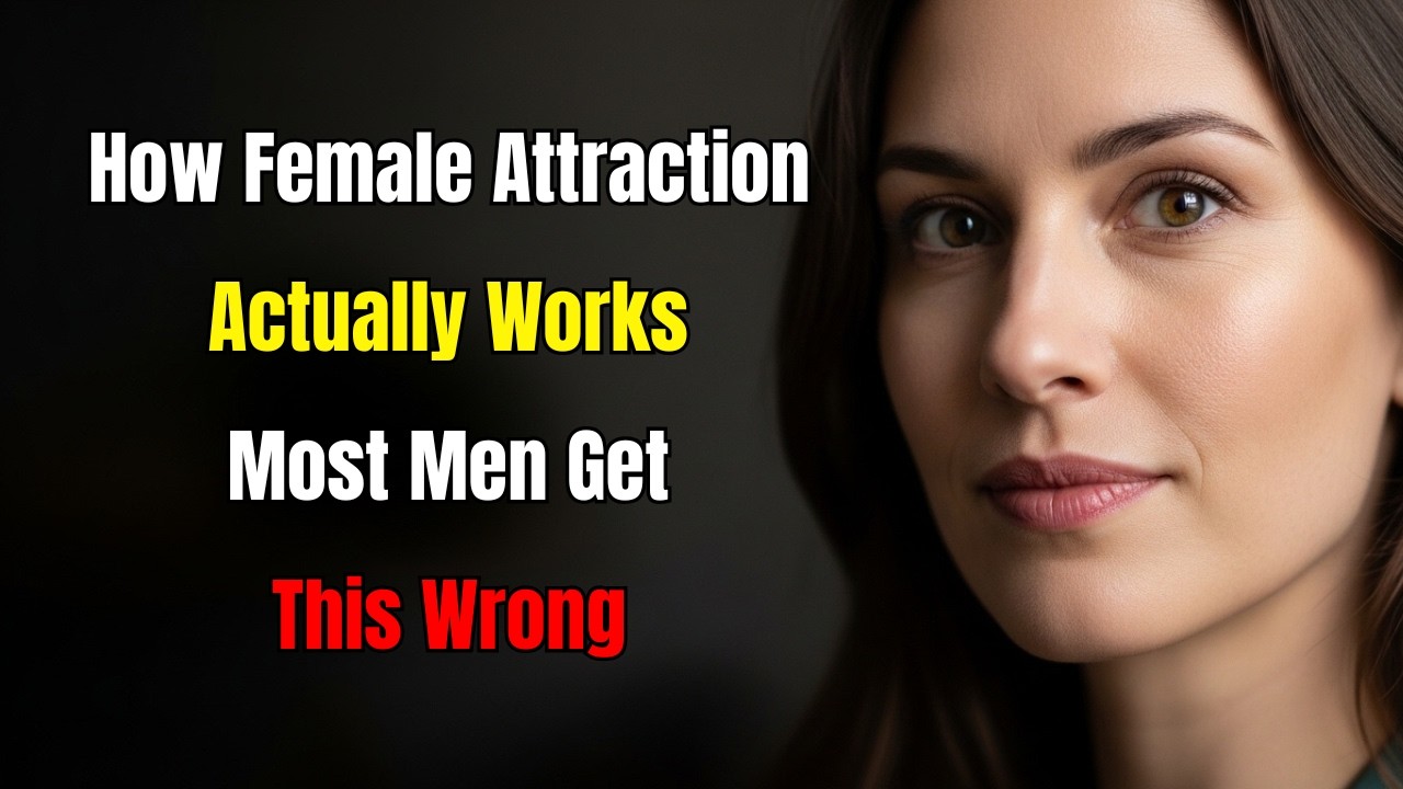 How Female Attraction Actually Works (Most Men Get This Wrong) #femalepsychology #relationship