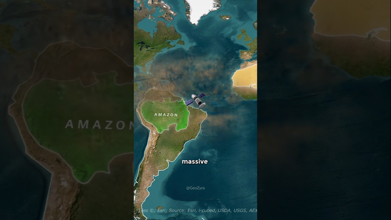 Jak Sahara podtrzymuje życie Amazonii 🌍