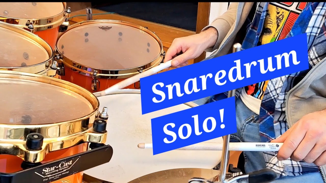 Snaredrum Solo with Dynamics! #drums #grooveoftheday #drummer #drumming #music #snaredrum  