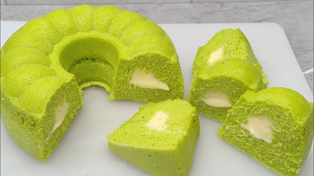 RESEP BOLU PANDAN KEJU LUMER VIRAL